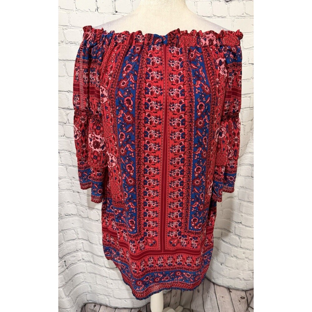 Kut From the Kloth Jaida Off the Shoulder Ruffle Long Sleeve Dress Size XS